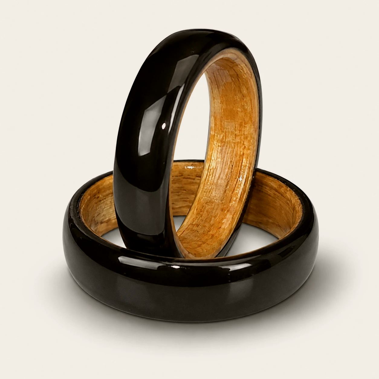 Bentwood burme od ebony i hrasta ručna izrada drvomARTin