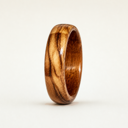 Bentwood prsten od masline i tikovine