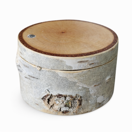 kutija za prsten od Breze ručni rad drvena kutijica za nakit